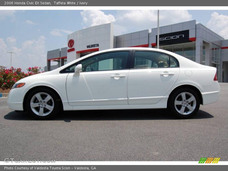 Taffeta White / Ivory 2006 Honda Civic EX Sedan