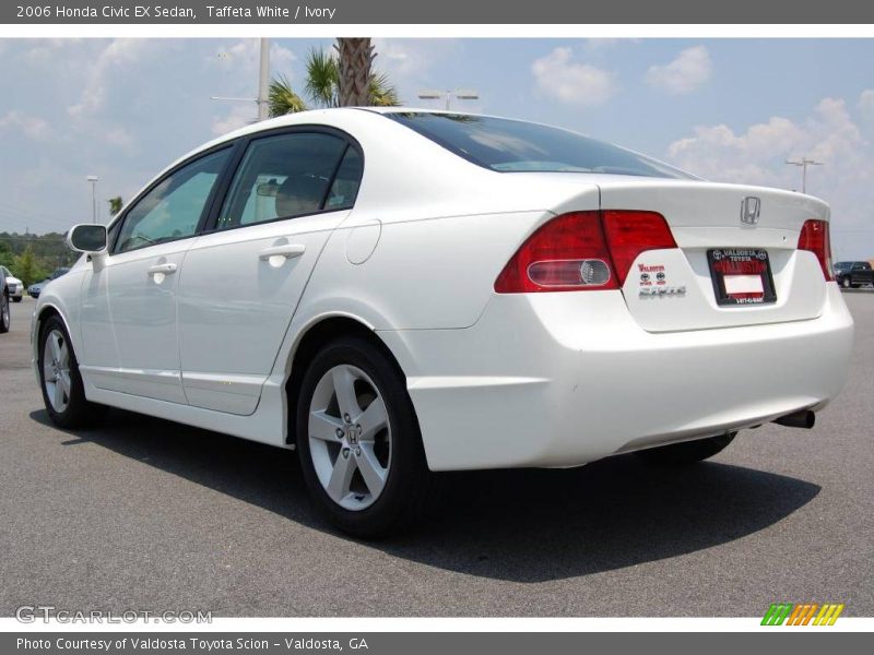Taffeta White / Ivory 2006 Honda Civic EX Sedan