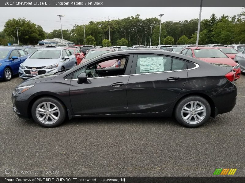 Tungsten Metallic / Jet Black 2017 Chevrolet Cruze LT
