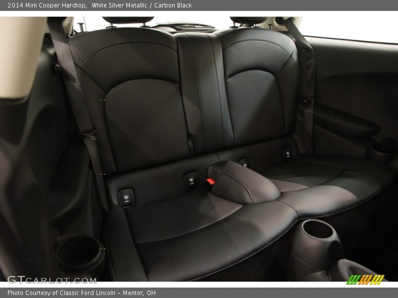 White Silver Metallic / Carbon Black 2014 Mini Cooper Hardtop