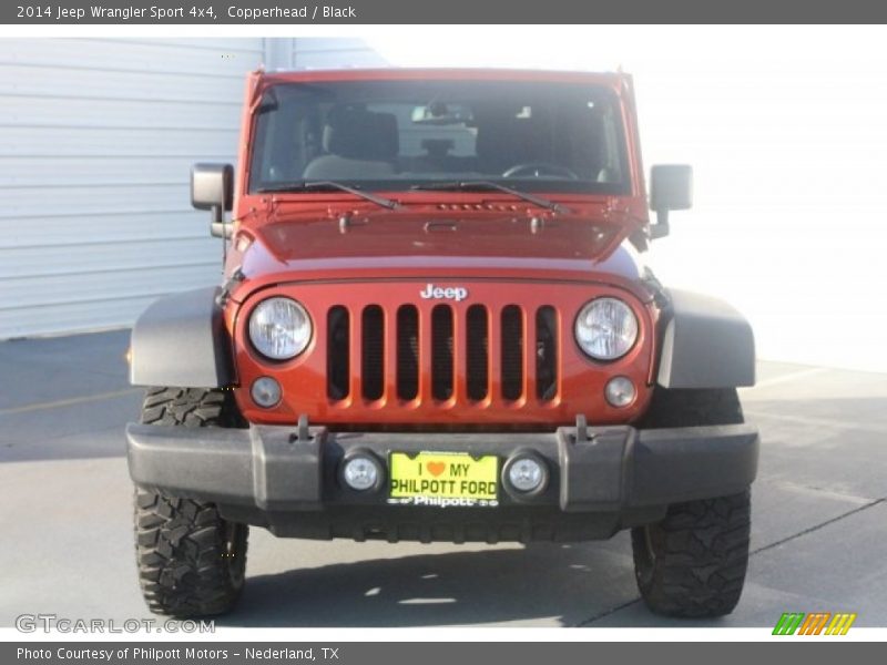 Copperhead / Black 2014 Jeep Wrangler Sport 4x4