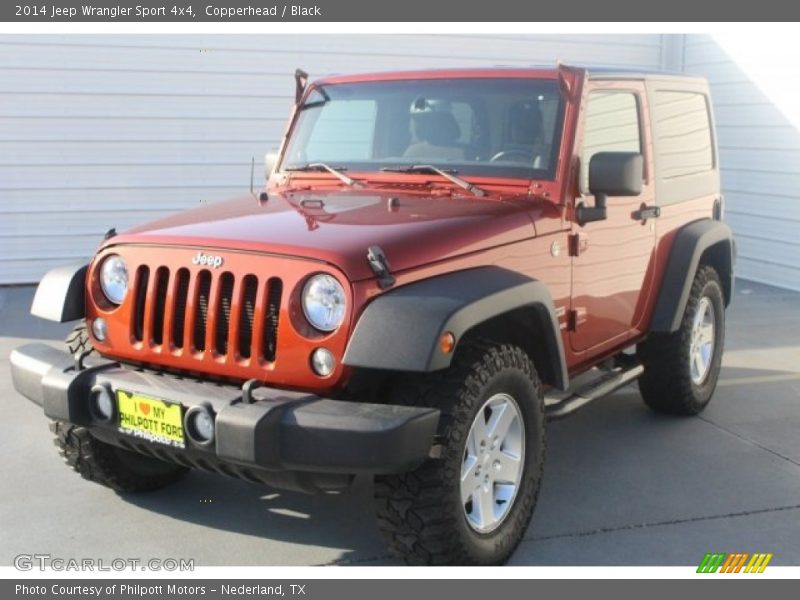 Copperhead / Black 2014 Jeep Wrangler Sport 4x4