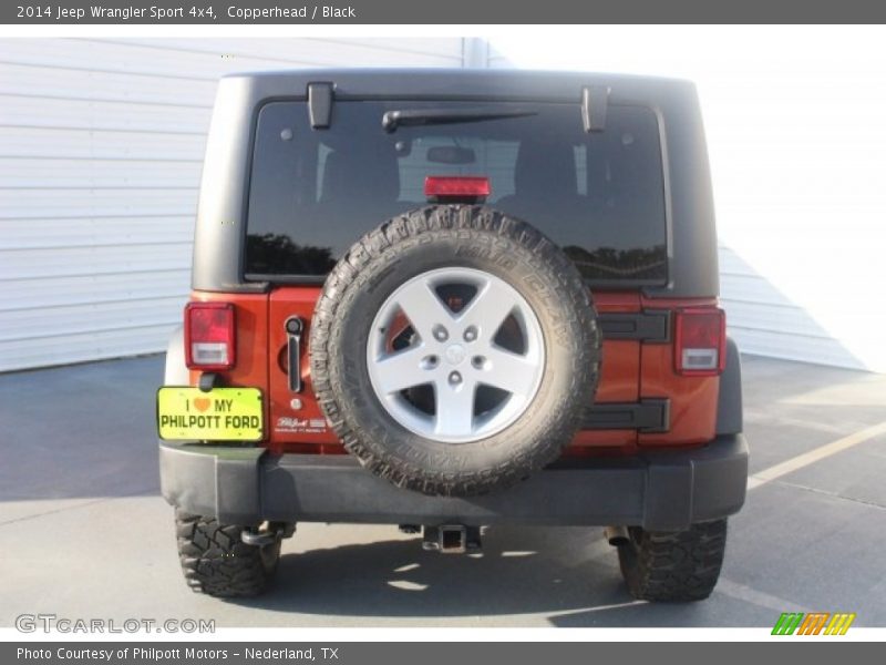 Copperhead / Black 2014 Jeep Wrangler Sport 4x4