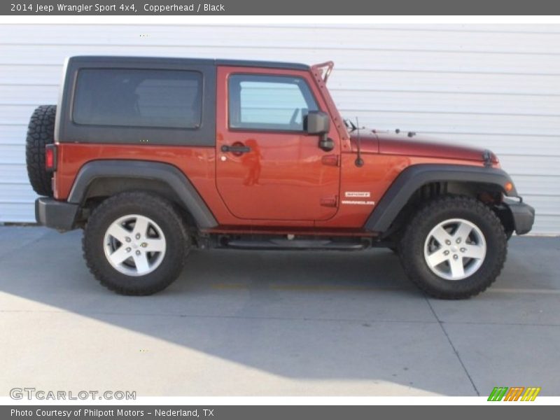 Copperhead / Black 2014 Jeep Wrangler Sport 4x4