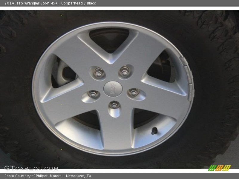 Copperhead / Black 2014 Jeep Wrangler Sport 4x4