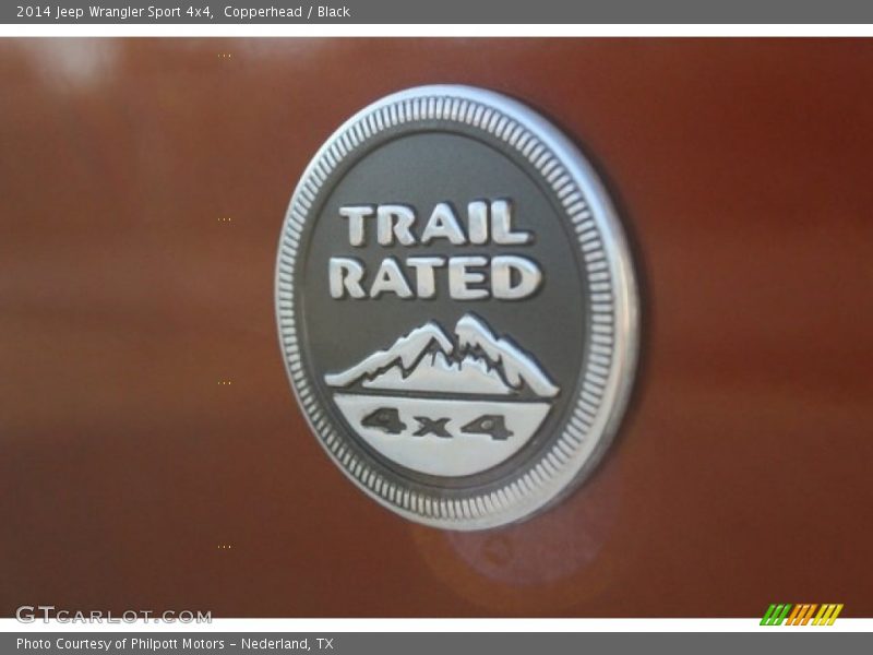 Copperhead / Black 2014 Jeep Wrangler Sport 4x4