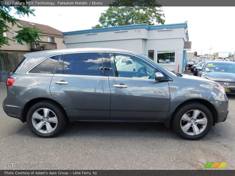Palladium Metallic / Ebony 2010 Acura MDX Technology
