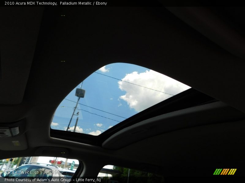 Palladium Metallic / Ebony 2010 Acura MDX Technology