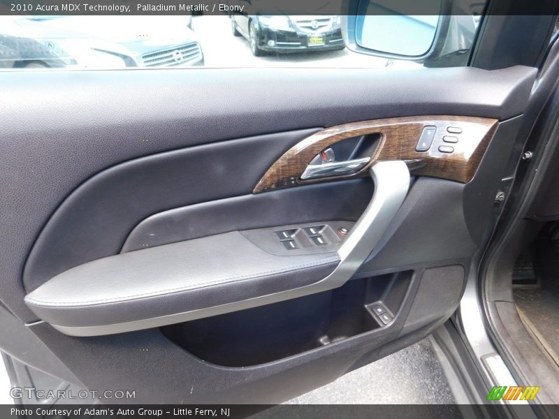 Palladium Metallic / Ebony 2010 Acura MDX Technology