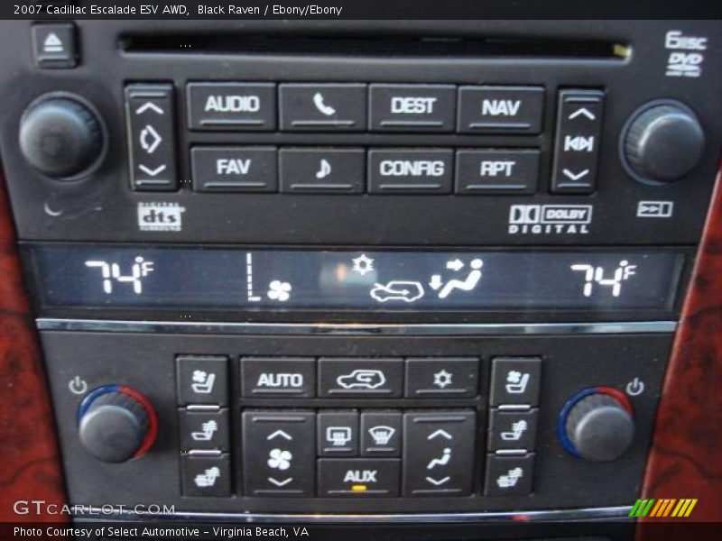 Black Raven / Ebony/Ebony 2007 Cadillac Escalade ESV AWD