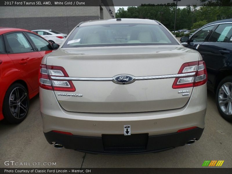White Gold / Dune 2017 Ford Taurus SEL AWD