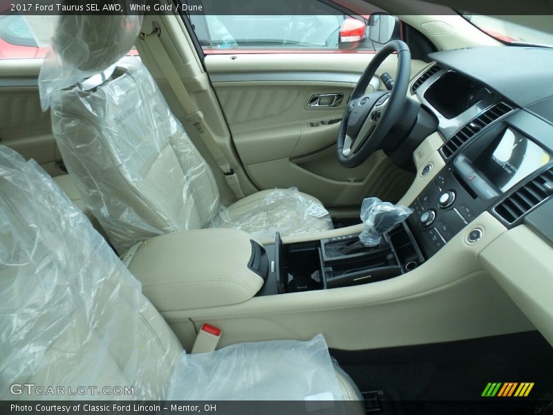 White Gold / Dune 2017 Ford Taurus SEL AWD