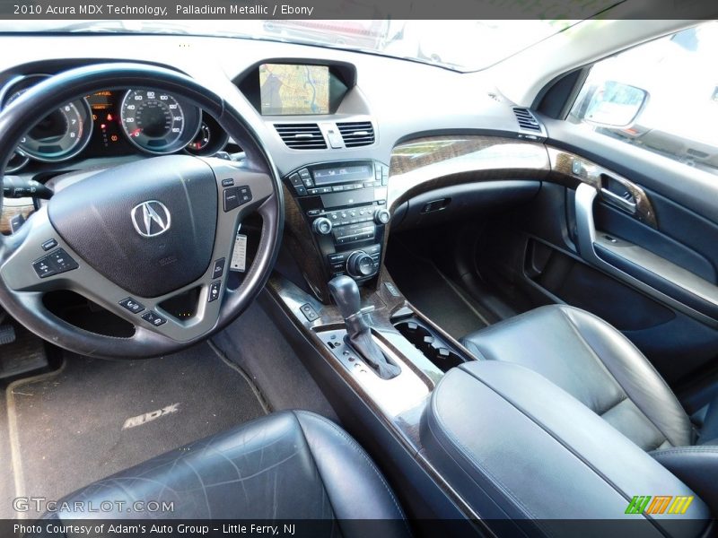 Palladium Metallic / Ebony 2010 Acura MDX Technology