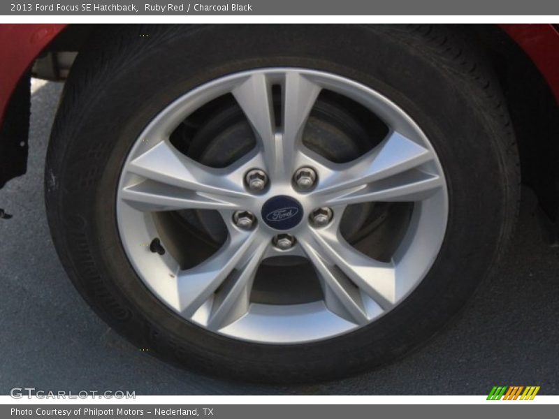 Ruby Red / Charcoal Black 2013 Ford Focus SE Hatchback