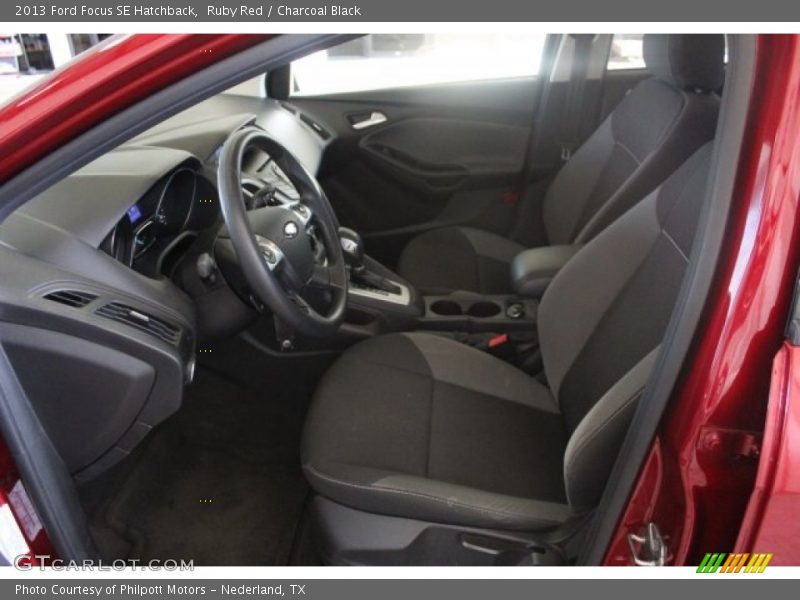 Ruby Red / Charcoal Black 2013 Ford Focus SE Hatchback