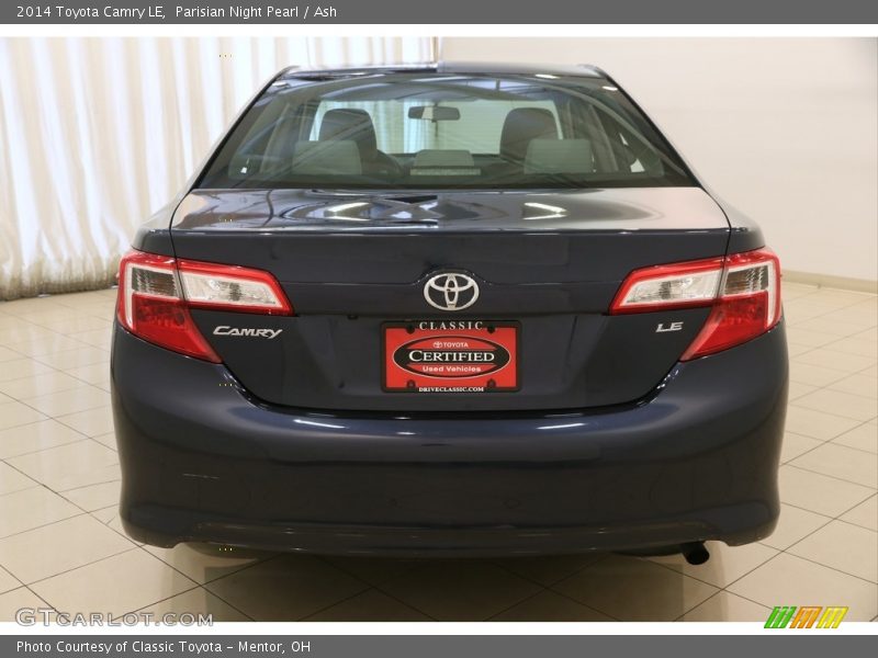 Parisian Night Pearl / Ash 2014 Toyota Camry LE