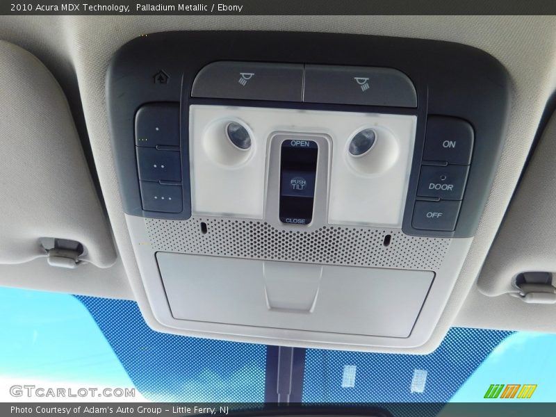 Palladium Metallic / Ebony 2010 Acura MDX Technology