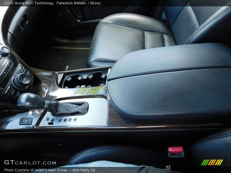 Palladium Metallic / Ebony 2010 Acura MDX Technology