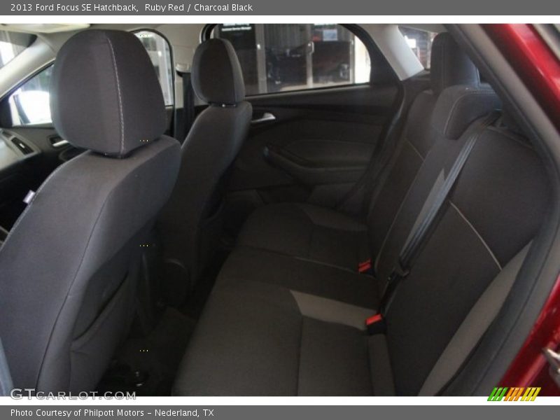 Ruby Red / Charcoal Black 2013 Ford Focus SE Hatchback