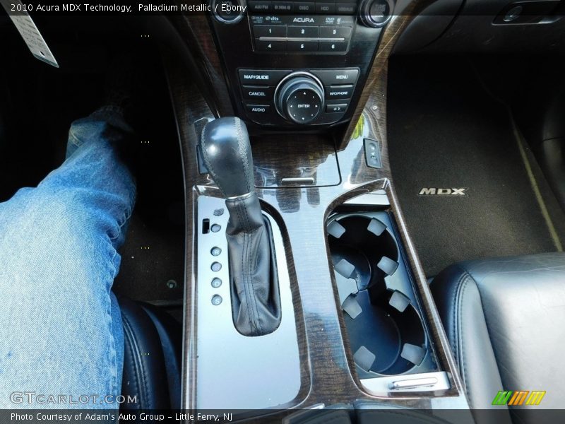 Palladium Metallic / Ebony 2010 Acura MDX Technology