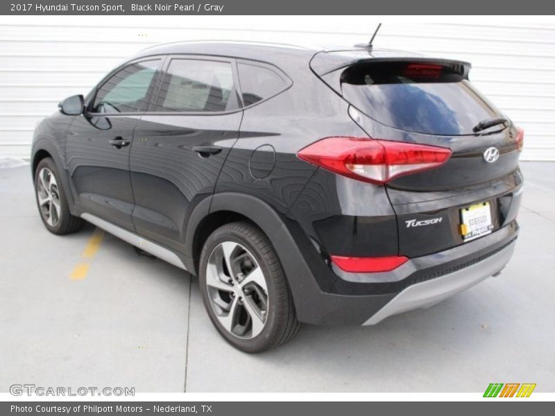Black Noir Pearl / Gray 2017 Hyundai Tucson Sport