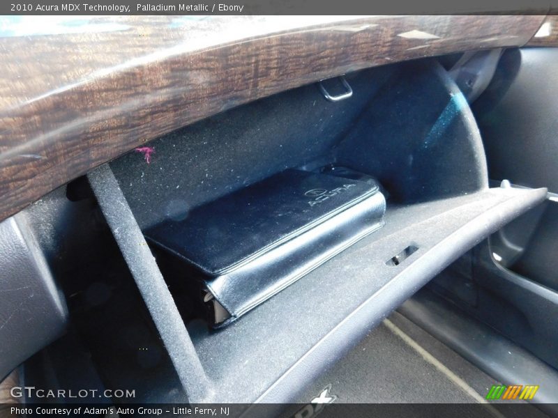 Palladium Metallic / Ebony 2010 Acura MDX Technology