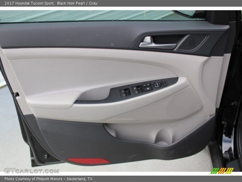 Black Noir Pearl / Gray 2017 Hyundai Tucson Sport