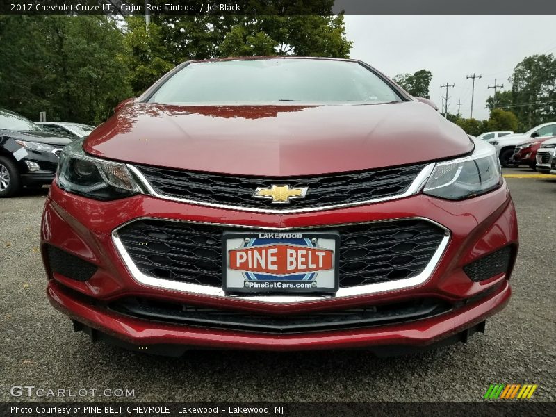 Cajun Red Tintcoat / Jet Black 2017 Chevrolet Cruze LT