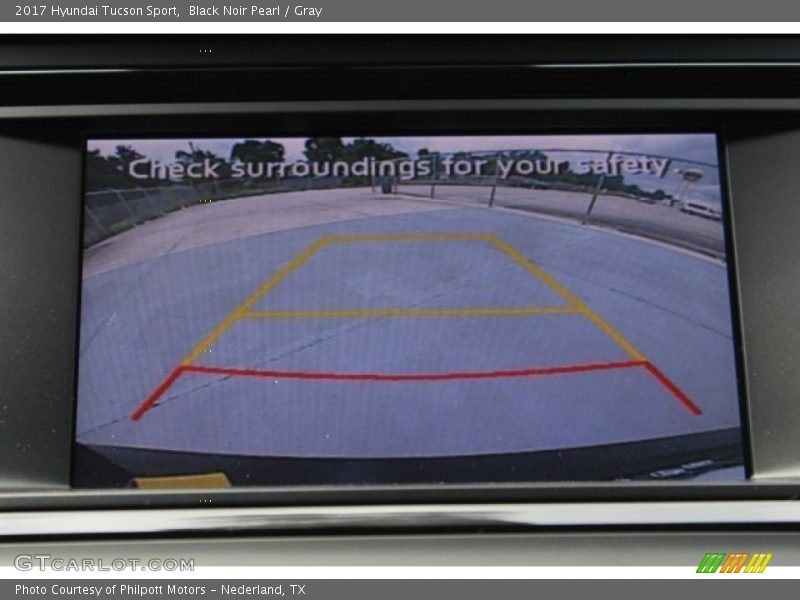 Black Noir Pearl / Gray 2017 Hyundai Tucson Sport