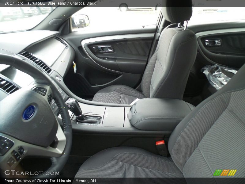 Blue Jeans / Charcoal Black 2017 Ford Taurus SEL