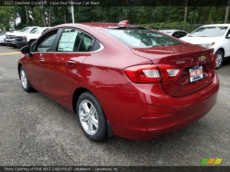 Cajun Red Tintcoat / Jet Black 2017 Chevrolet Cruze LT