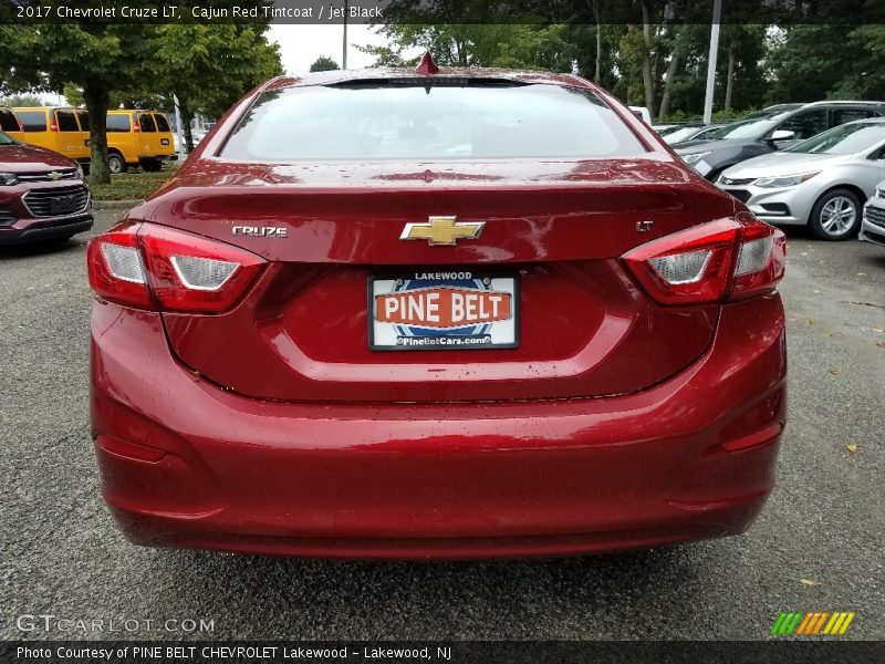 Cajun Red Tintcoat / Jet Black 2017 Chevrolet Cruze LT