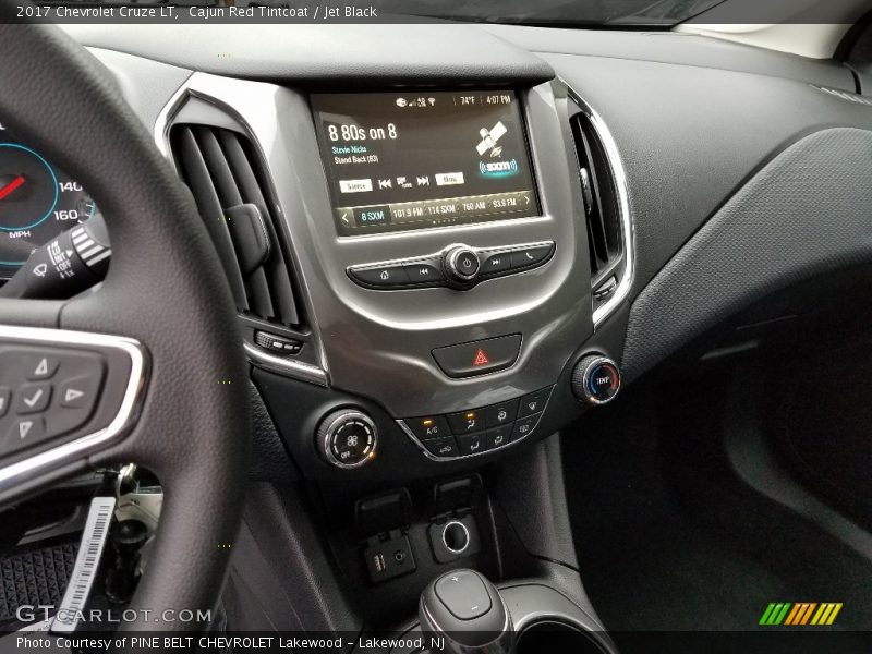 Cajun Red Tintcoat / Jet Black 2017 Chevrolet Cruze LT