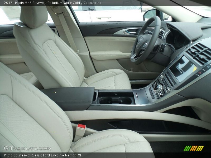 Palladium White Gold / Cappuccino 2017 Lincoln MKZ Reserve