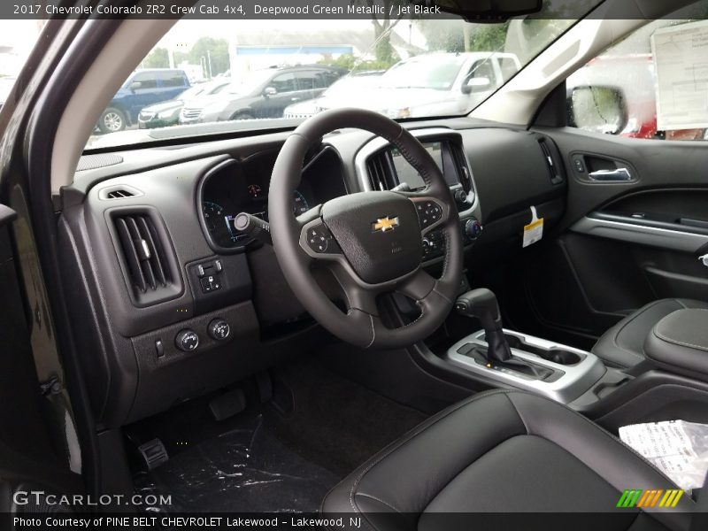 Deepwood Green Metallic / Jet Black 2017 Chevrolet Colorado ZR2 Crew Cab 4x4