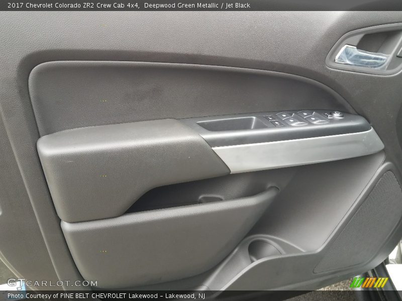 Deepwood Green Metallic / Jet Black 2017 Chevrolet Colorado ZR2 Crew Cab 4x4