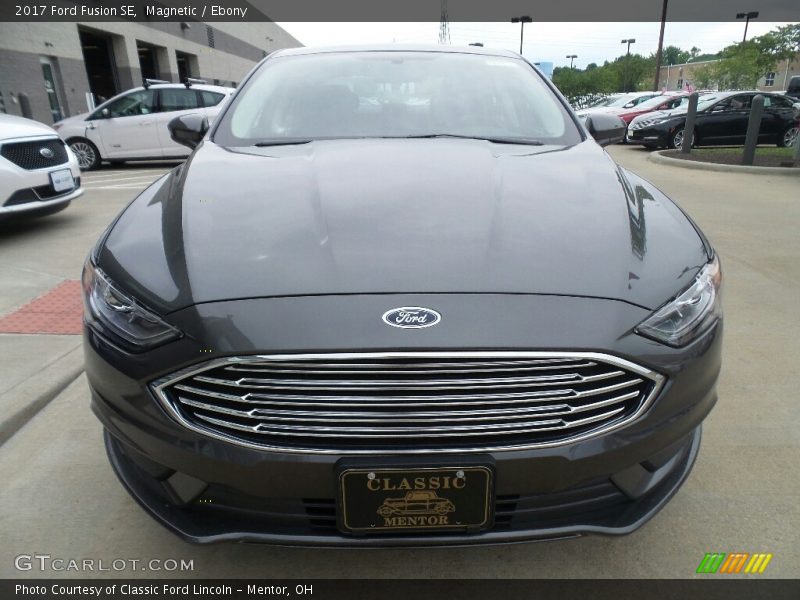 Magnetic / Ebony 2017 Ford Fusion SE