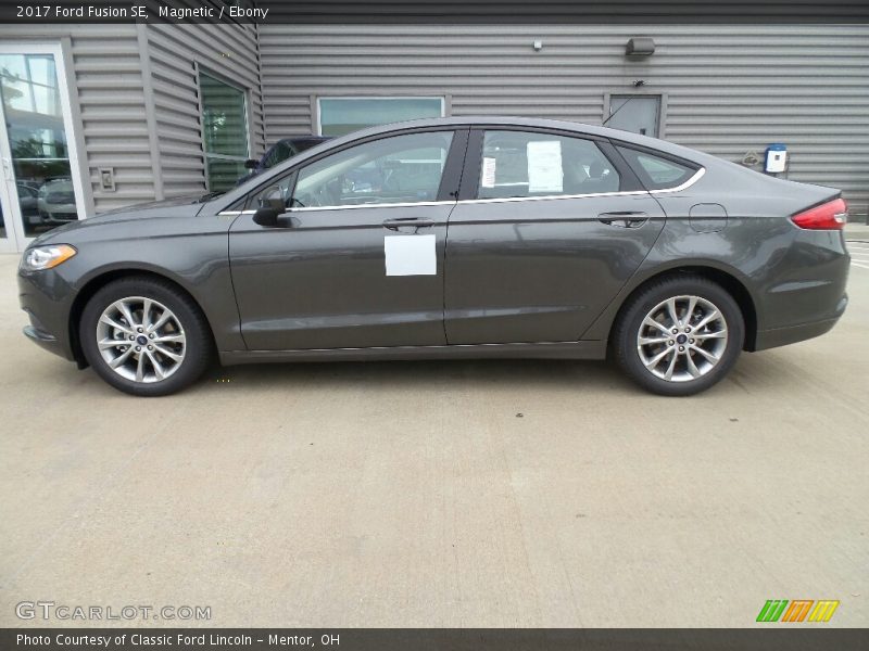 Magnetic / Ebony 2017 Ford Fusion SE