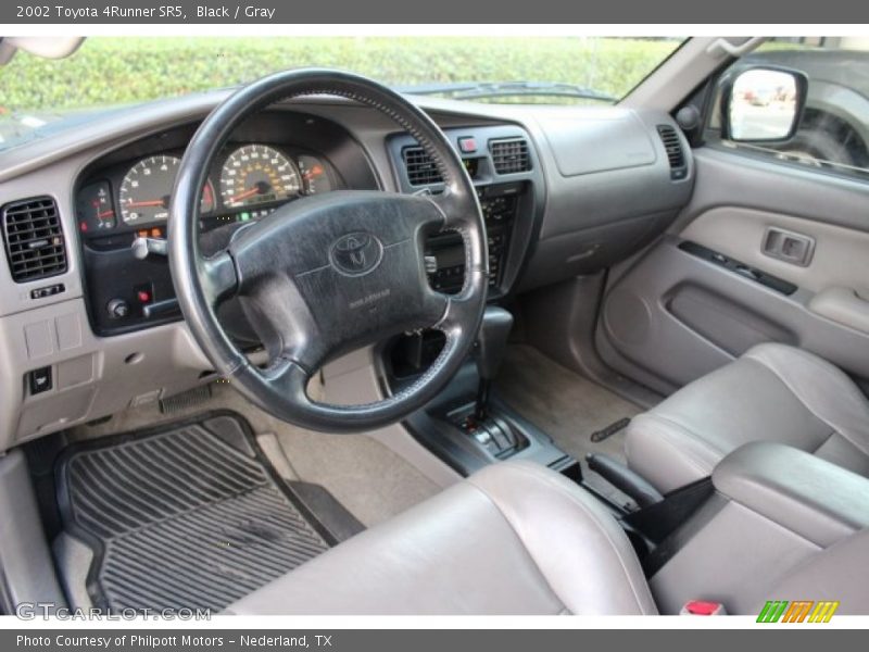 Black / Gray 2002 Toyota 4Runner SR5