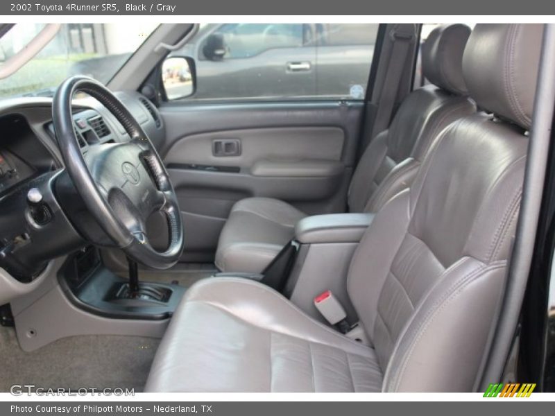 Black / Gray 2002 Toyota 4Runner SR5