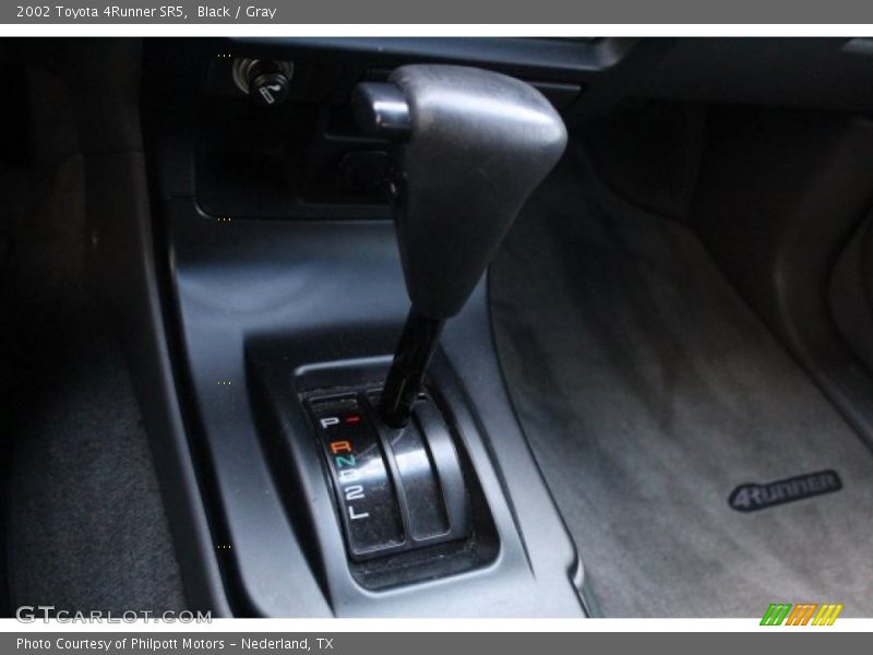 Black / Gray 2002 Toyota 4Runner SR5