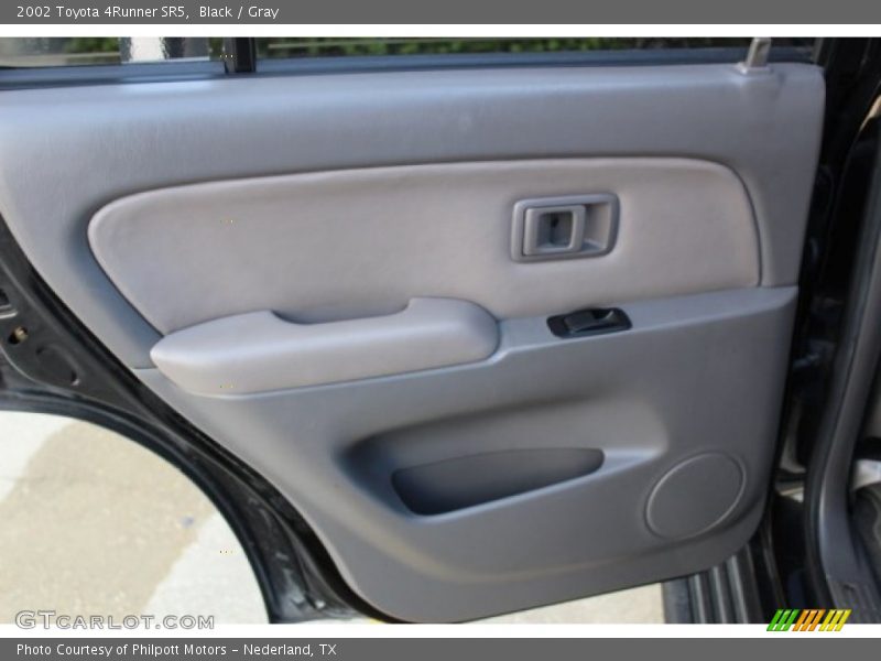 Black / Gray 2002 Toyota 4Runner SR5