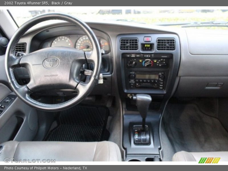 Black / Gray 2002 Toyota 4Runner SR5