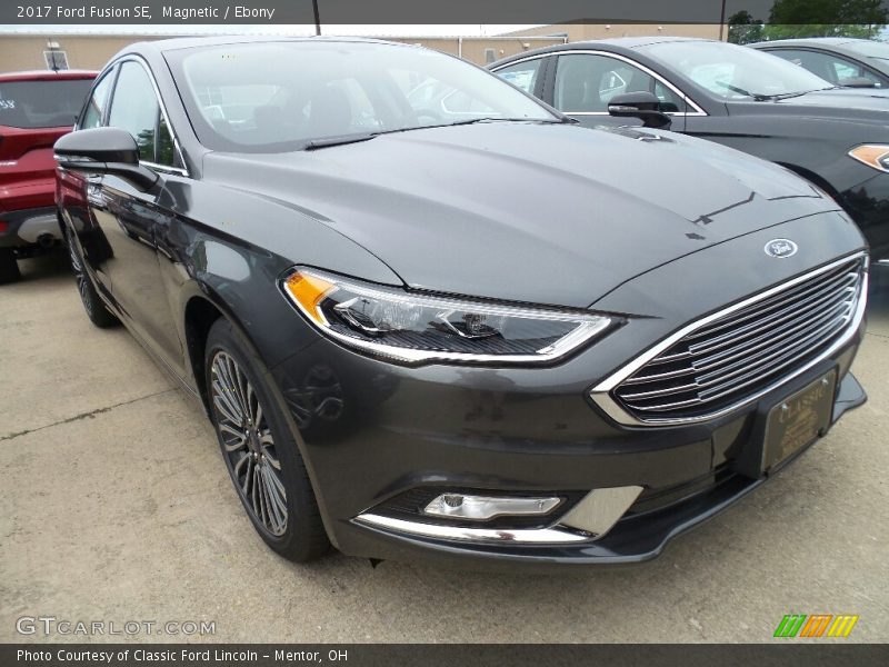 Magnetic / Ebony 2017 Ford Fusion SE