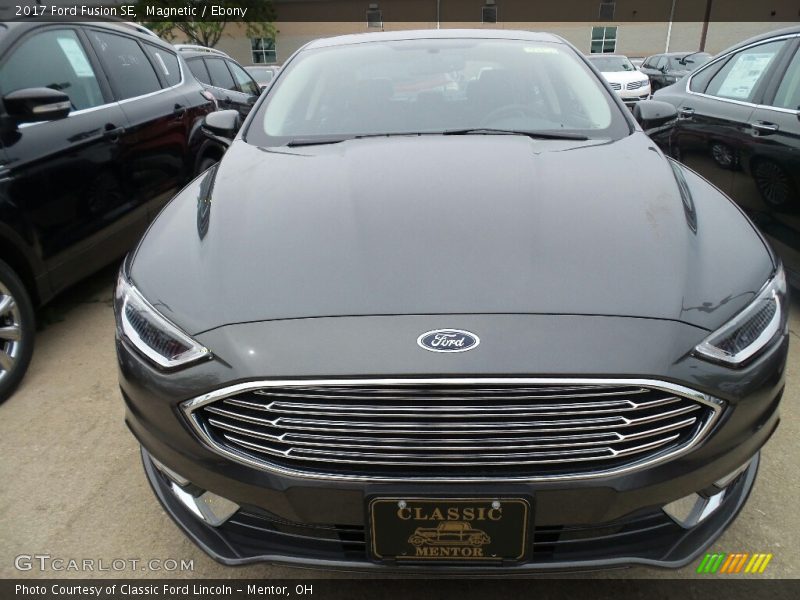 Magnetic / Ebony 2017 Ford Fusion SE