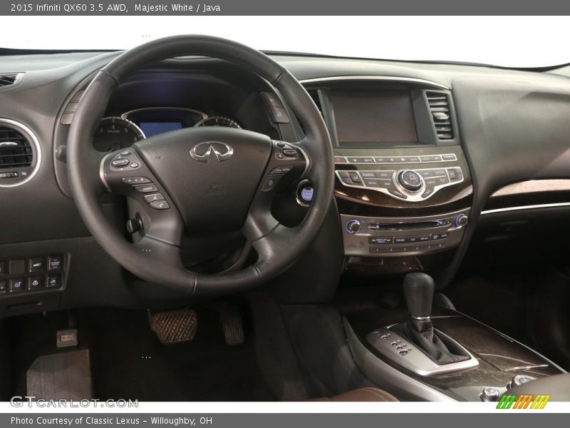 Majestic White / Java 2015 Infiniti QX60 3.5 AWD