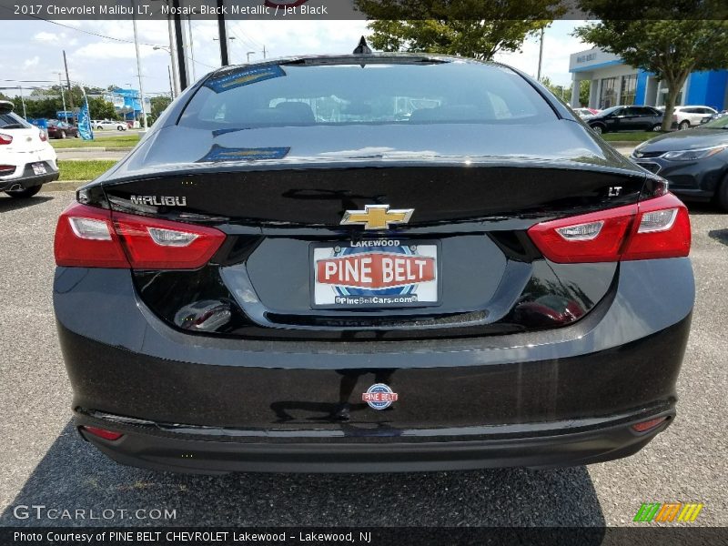 Mosaic Black Metallic / Jet Black 2017 Chevrolet Malibu LT