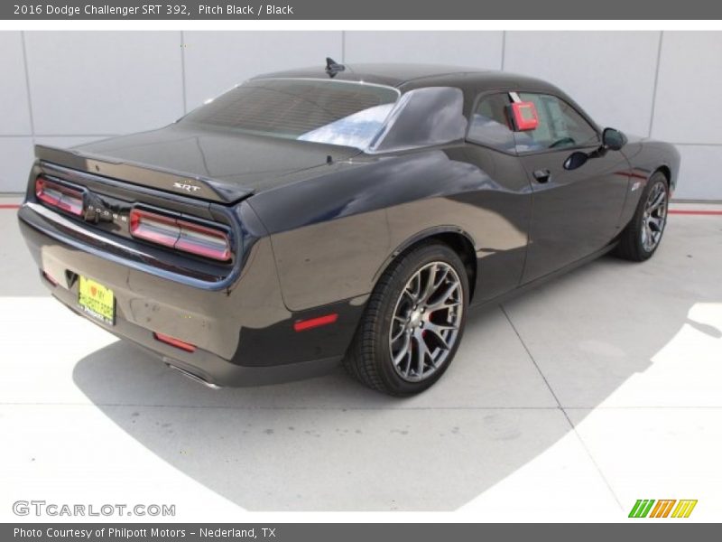 Pitch Black / Black 2016 Dodge Challenger SRT 392