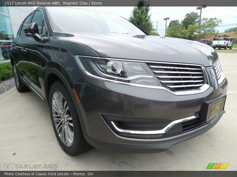 Magnetic Gray / Ebony 2017 Lincoln MKX Reserve AWD