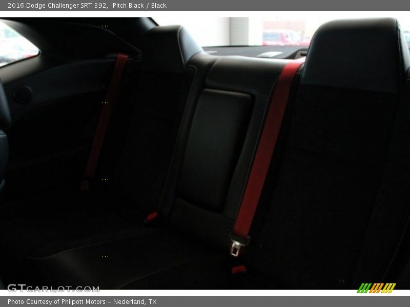 Pitch Black / Black 2016 Dodge Challenger SRT 392